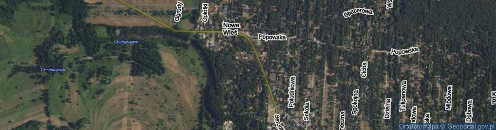 Zdjęcie satelitarne Bachusa ul.